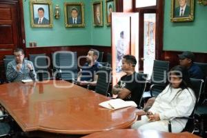 TLAXCALA . REUNIÓN COMERCIANTES SEMIFIJOS
