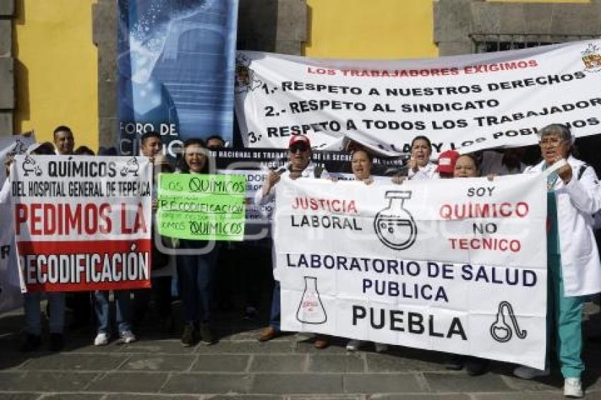 MANIFESTACIÓN TRABAJADORES DE LA SALUD