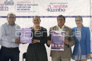 SAN ANDRÉS CHOLULA . PREVENCIÓN DE ACOSO