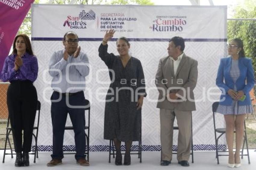 SAN ANDRÉS CHOLULA . PREVENCIÓN DE ACOSO