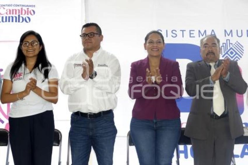 SAN ANDRÉS CHOLULA . INSUMOS DESAYUNOS ESCOLARES