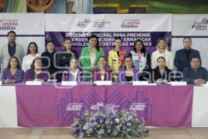 SAN ANDRÉS CHOLULA . VIOLENCIA CONTRA MUJERES