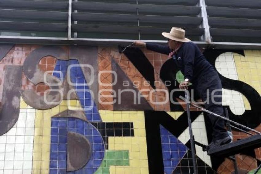 REHABILITACIÓN . MURAL LAZCARRO