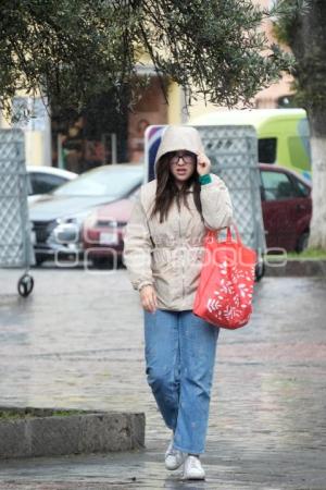 TLAXCALA . LLUVIA