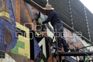 REHABILITACIÓN . MURAL LAZCARRO