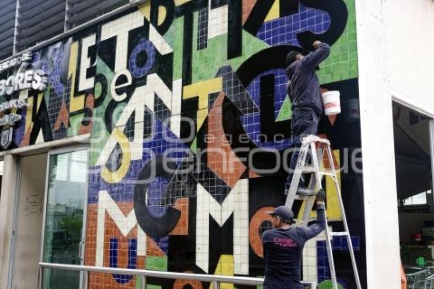REHABILITACIÓN . MURAL LAZCARRO