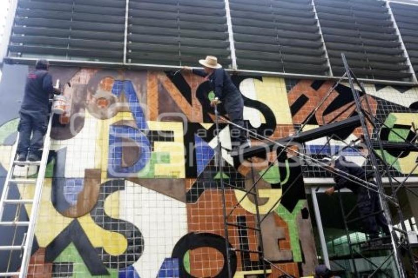 REHABILITACIÓN . MURAL LAZCARRO