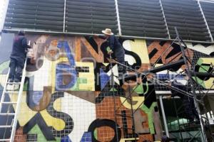 REHABILITACIÓN . MURAL LAZCARRO