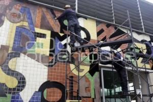 REHABILITACIÓN . MURAL LAZCARRO