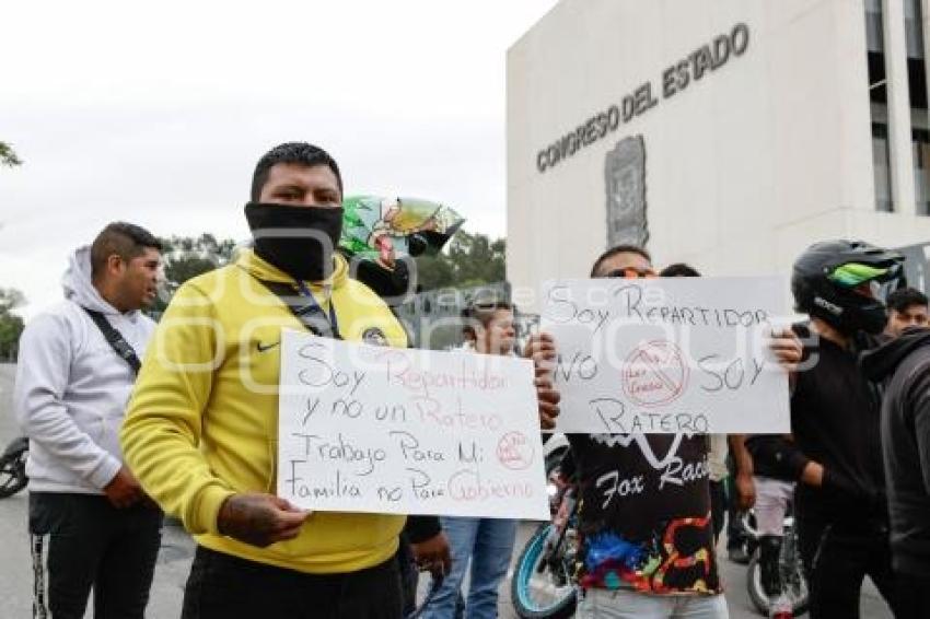 MANIFESTACIÓN MOTOCICLISTAS