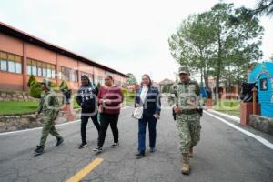 TLAXCALA . SOLDADO POR UN DÍA