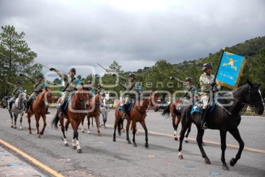 TLAXCALA . SOLDADO POR UN DÍA