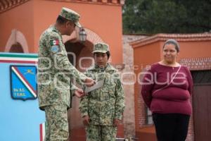 TLAXCALA . SOLDADO POR UN DÍA