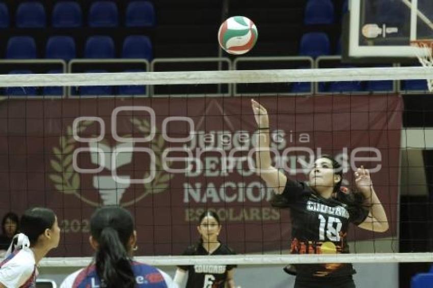 JUEGOS NACIONALES ESCOLARES . VOLEIBOL