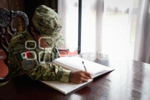 TLAXCALA . SOLDADO POR UN DÍA