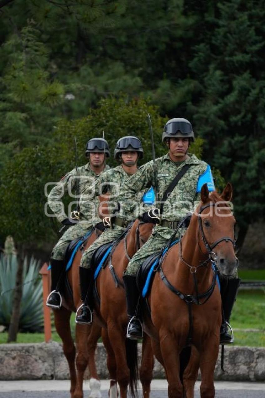 TLAXCALA . SOLDADO POR UN DÍA