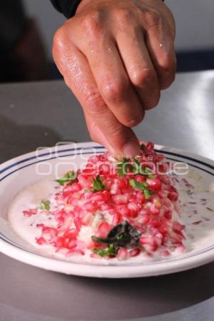 ATLIXCO . HELADO EN NOGADA