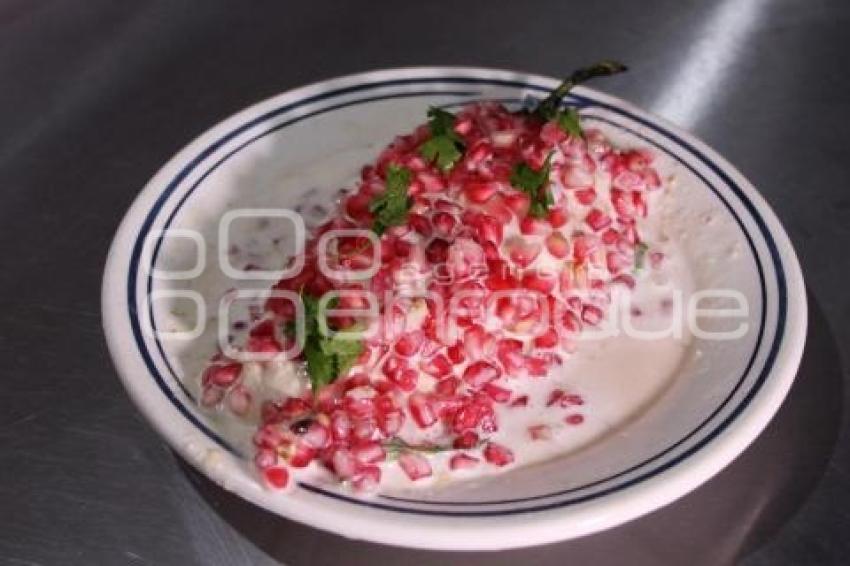 ATLIXCO . HELADO EN NOGADA