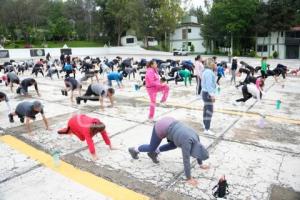 TLAXCALA . CLASE MASIVA DE ZUMBA