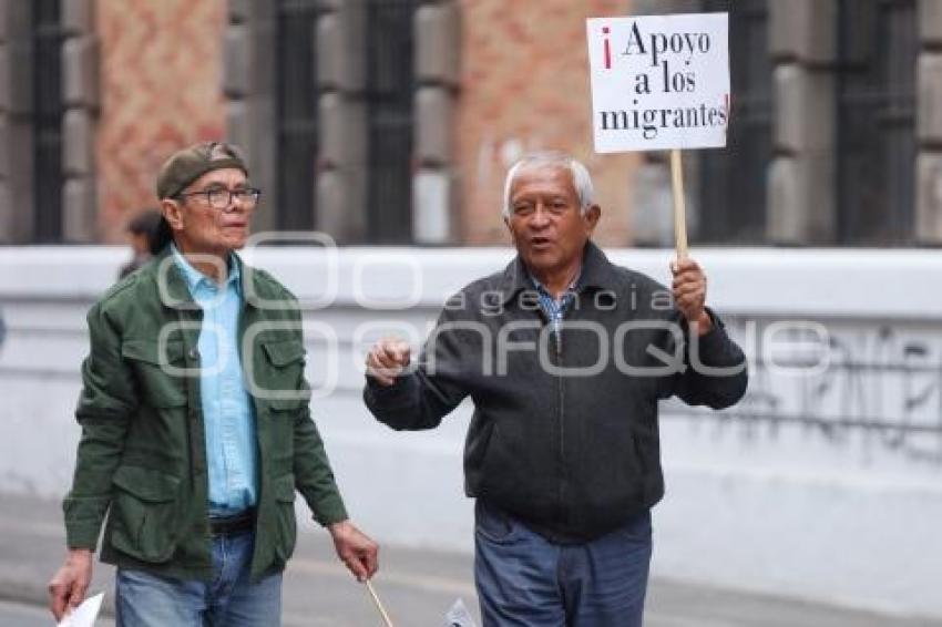 MANIFESTACIÓN . MIGRACIÓN