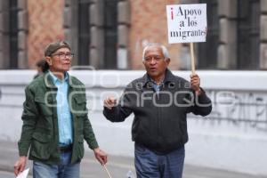 MANIFESTACIÓN . MIGRACIÓN
