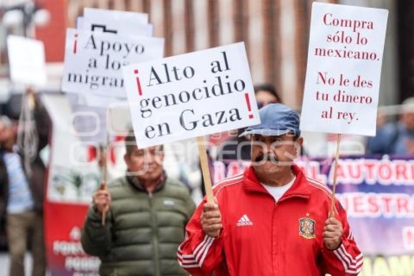 MANIFESTACIÓN . MIGRACIÓN