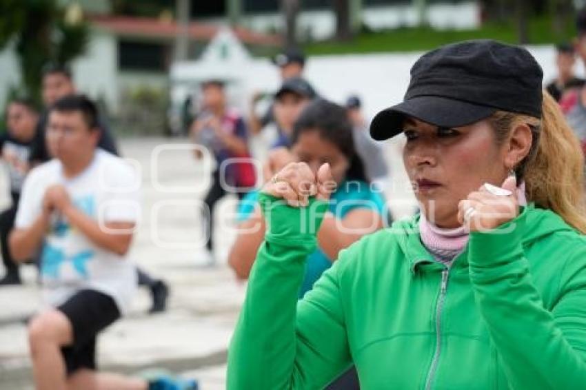 TLAXCALA . CLASE MASIVA DE ZUMBA