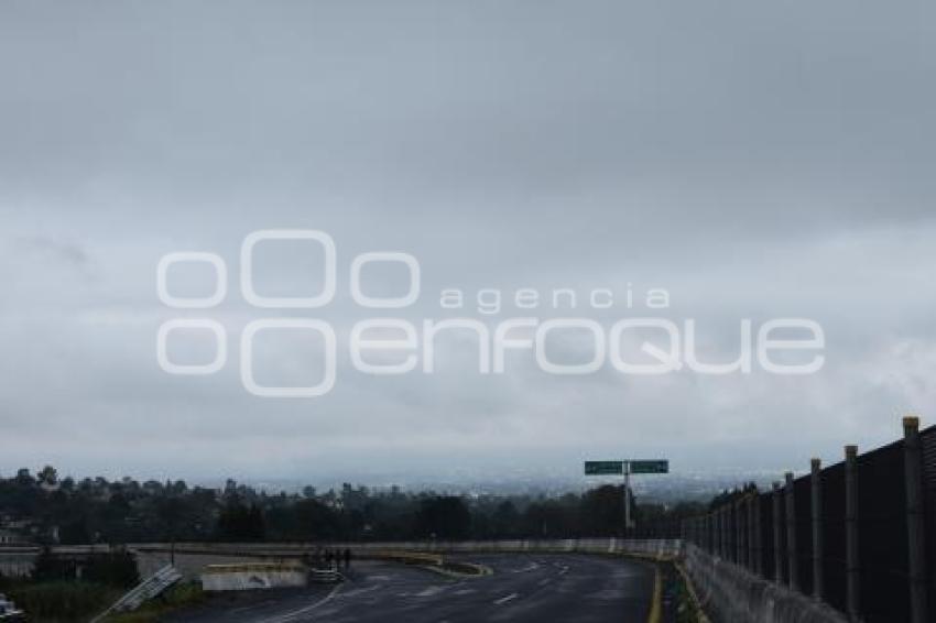 TLAXCALA . CLIMA NUBLADO