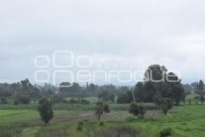 TLAXCALA . CLIMA NUBLADO