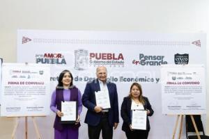 SECRETARÍA DE DESARROLLO ECONÓMICO . FIRMA DE CONVENIO
