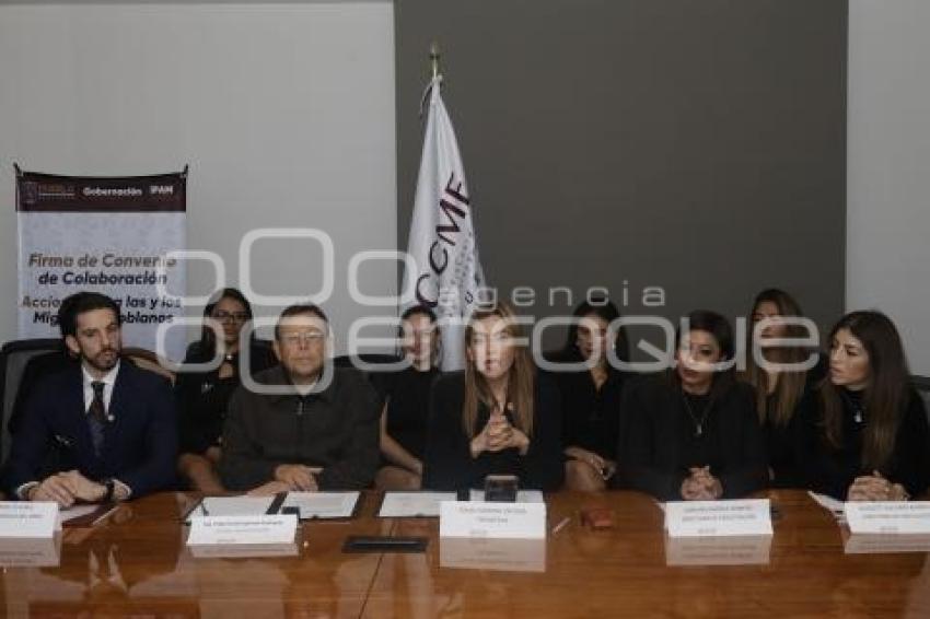 CONVENIO . APOYO A MIGRANTES