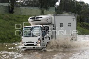 INUNDACIÓN . BULEVAR VICENTE SUÁREZ