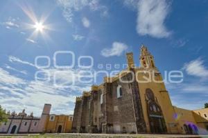 SAN PEDRO CHOLULA . CIELO ABORREGADO