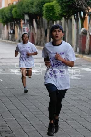 TLAXCALA . SÚPER CARRERA DE PAPÁ