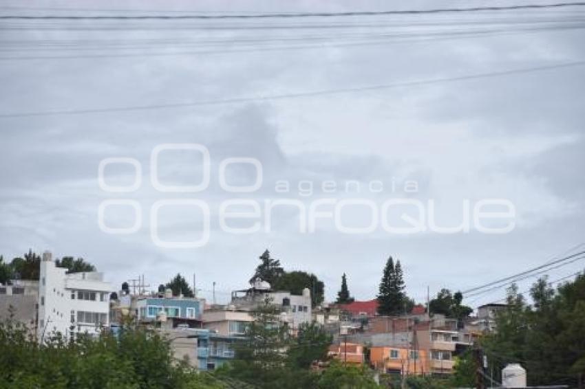 TLAXCALA . CLIMA NUBLADO