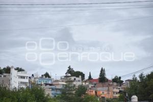 TLAXCALA . CLIMA NUBLADO