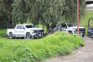 HUEJOTZINGO . TOMA CLANDESTINA