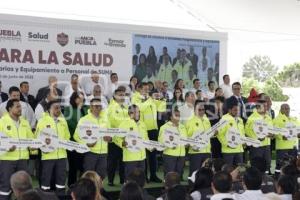 SALUD . ENTREGA DE INSUMOS