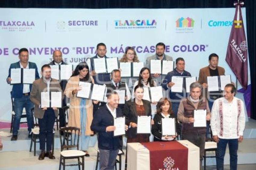 TLAXCALA . RUTAS MÁGICAS DEL COLOR