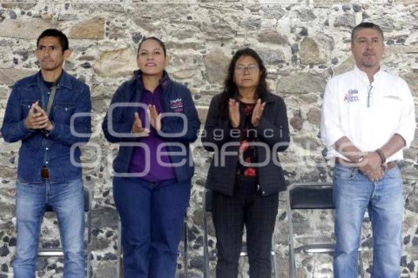 SAN ANDRÉS CHOLULA . REHABILITACIÓN DE CALLES