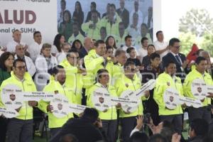 SALUD . ENTREGA DE INSUMOS