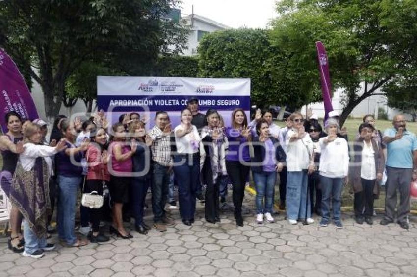 SAN ANDRÉS CHOLULA . APROPIACIÓN VIOLETA