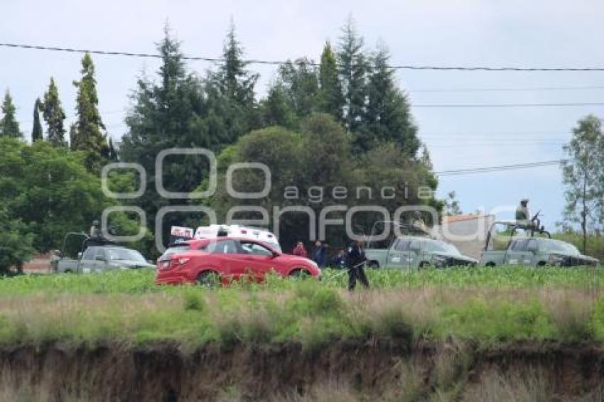 CORONANGO . ARTEFACTO EXPLOSIVO