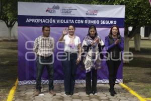 SAN ANDRÉS CHOLULA . APROPIACIÓN VIOLETA