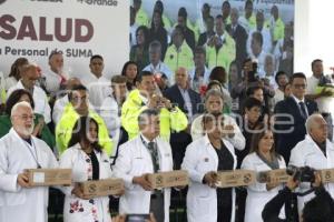 SALUD . ENTREGA DE INSUMOS