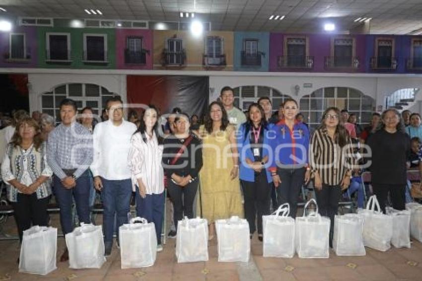 SAN ANDRÉS CHOLULA .  ENTREGA DE DESPENSA