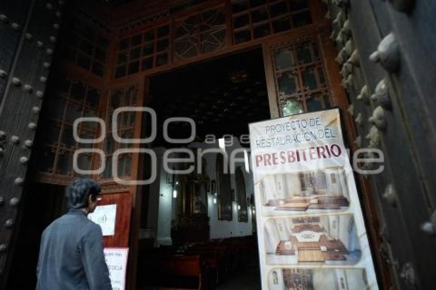 TLAXCALA . RESTAURACIÓN DEL PRESBITERIO