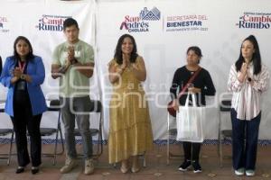 SAN ANDRÉS CHOLULA .  ENTREGA DE DESPENSA