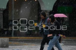 TLAXCALA . LLUVIA