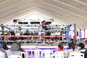 TLAXCALA . EXHIBICIÓN DE BOX